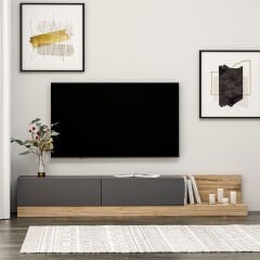 Majör Modern 2 Kapaklı TV Sehpası – 180 cm