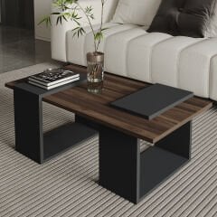 Matris Modern Orta Sehpa – Geometrik Tasarım ve Şık Detaylar