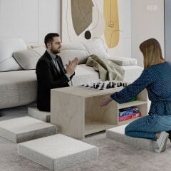 Gord Minderli Orta Sehpa – Oyun ve Dinlenme Alanı İçin Fonksiyonel Tasarım