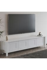 Vachel 4 Kapaklı Modern TV Sehpası - 160 cm