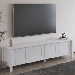 Vachel 4 Kapaklı Modern TV Sehpası - 160 cm