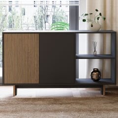 İnarch Dizayn Ravello Konsol-Dekoratif ve Fonksiyonel 2 Kapaklı 2 Raflı Dolap