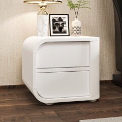 İnarch Dizayn Piero L Komodin Sol Modül, 2 Kapaklı, Modern Minimalist Tasarım