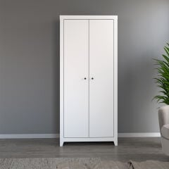 İnarch Dizayn Bled 2 Kapaklı Gardırop – Şık ve Minimalist Yatak Odası Dolabı
