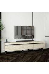 Amsterdam 3 Kapaklı Modern TV Sehpası