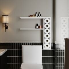 Tiny Duvar Rafı – Duvara Monte, Modern Tasarım