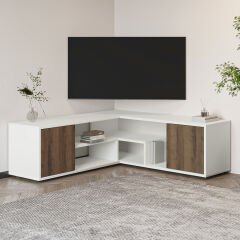 Beyaz/Antik Ceviz